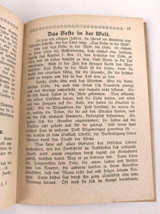1. Weltkrieg, Heft "Schmücket das Fest mit Maien!" Pfingsten 1916, 32 Seiten, DIN A6