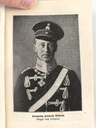 "Kriegs Jahrbuch 1915" DIN A6, lediglich ein Name eingetragen