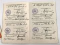 Deutsches ReichsSportabzeichen DRL in silber  für Frauen Urkundenheft, Grund und Leistungschein einer Frau aus Hannover