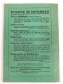 "Fußball, richtig gespielt!"DRL  datiert 1937, 95 Seiten DIN A5