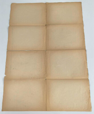 "Die große Russlandkarte" 1942, Maße: 61 x 86cm . Stempel I./Fallschirmjägerregiment 3 original ?
