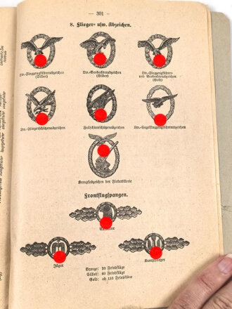 "Der Dienstunterricht in der Luftwaffe" Jahrgang 1941, 302 Seiten, DIN A5