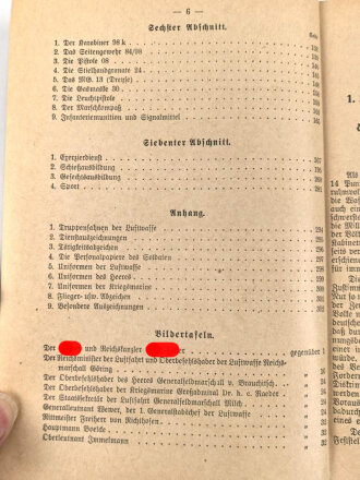 "Der Dienstunterricht in der Luftwaffe" Jahrgang 1941, 302 Seiten, DIN A5