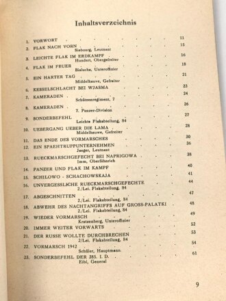 "Unser Kampf im Osten" Erlebnis und Gefechtsberichte von Soldaten der 2. Batterie der leichten Flakabteilung 84, Kriegsweihnachten 1942, 60 Seiten, DIN A5