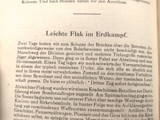 "Unser Kampf im Osten" Erlebnis und Gefechtsberichte von Soldaten der 2. Batterie der leichten Flakabteilung 84, Kriegsweihnachten 1942, 60 Seiten, DIN A5