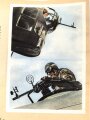 "Deutschlands Luftmacht - Ein Bilderwerk von der Luftwaffe des dritten Reiches" 20 Seiten, unter DIN A4, Sammelbilderalbum der Fuldaer Zeitung, Vollständig