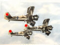 "Deutschlands Luftmacht - Ein Bilderwerk von der Luftwaffe des dritten Reiches" 20 Seiten, unter DIN A4, Sammelbilderalbum der Fuldaer Zeitung, Vollständig
