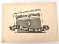 "Deutschlands Luftmacht - Ein Bilderwerk von der Luftwaffe des dritten Reiches" 20 Seiten, unter DIN A4, Sammelbilderalbum der Fuldaer Zeitung, Vollständig