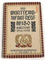 "Das Württemberische Infanterie Regiment No. 180 im Weltkrieg 1914-1918" 167 Seiten, unter DIN A4