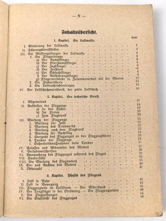 "Der Flieger - Dienstunterricht in der Fliegertruppe", datiert 1941, 248 Seiten, gebraucht