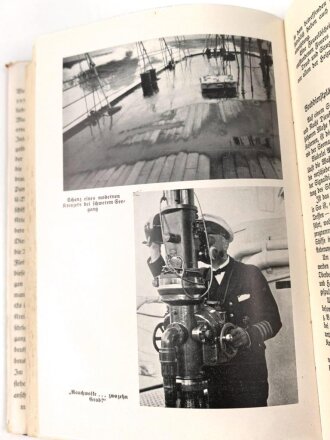 "Das Buch von der Kriegsmarine" 195 Seiten, gebraucht, Umschlag abgegriffen
