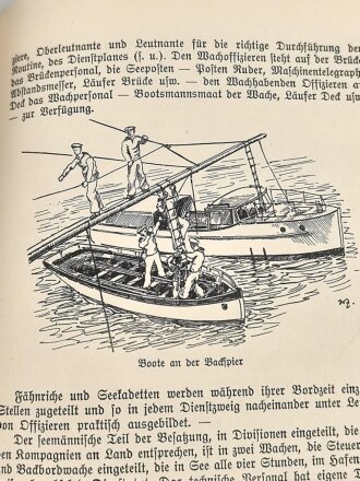 "Das Buch von der Kriegsmarine" 195 Seiten, gebraucht, Umschlag abgegriffen