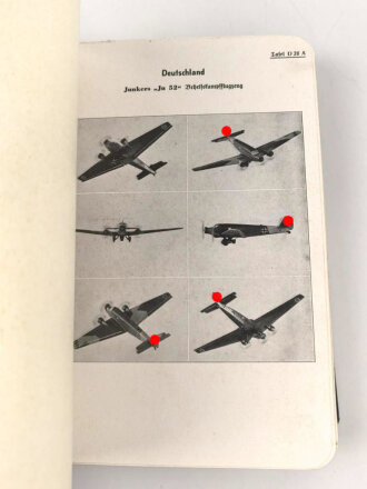L.Hv. 925/Ii "Der Flugzeugerkennungsdienst 2. Teil" Ausgabe September 1938, gebraucht
