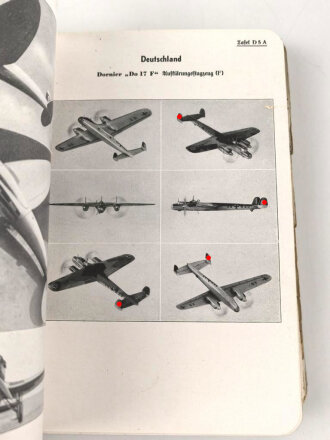 L.Hv. 925/Ii "Der Flugzeugerkennungsdienst 2. Teil" Ausgabe September 1938, gebraucht
