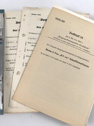 L.Hv. 925/Ii "Der Flugzeugerkennungsdienst 2. Teil" Ausgabe September 1938, gebraucht