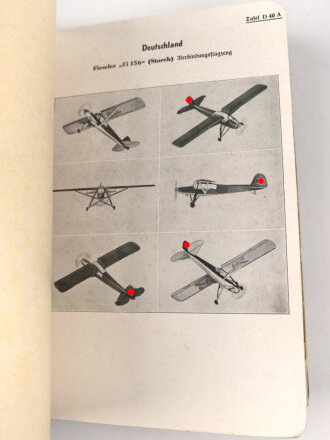 L.Hv. 925/Ii "Der Flugzeugerkennungsdienst 2. Teil" Ausgabe September 1938, gebraucht