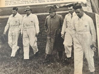 "Der Adler Jahrgang 1942" 576 Seiten, Umschlag defekt, Bindung löst sich