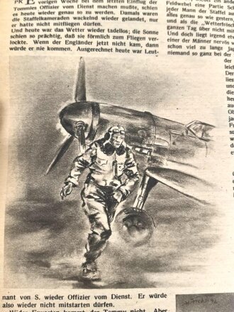 "Der Adler Jahrgang 1942" 576 Seiten, Umschlag defekt, Bindung löst sich