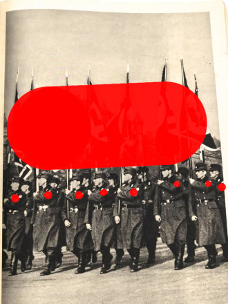 "Arbeitsgau 18 marschiert" Arbeitsdienst der N.S.D.A.P, datiert 1934, 64 Seiten, ca DIN A4