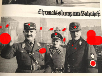 "Arbeitsgau 18 marschiert" Arbeitsdienst der N.S.D.A.P, datiert 1934, 64 Seiten, ca DIN A4