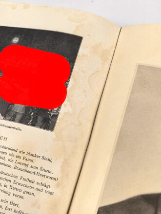 "Deutsche Zeitenwende" Vom Nationalismus zum Nationalsozialismus. Völkischer Verlag 1934, mehr als 400 Seiten mit Schuber