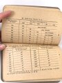 1. Weltkrieg "Sonderabdruck aus dem Exerzier Reglement und der Schießvorschrift für die Infanterie" datiert 1915, 123 Seiten, DIN A6