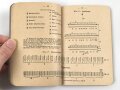 1. Weltkrieg "Sonderabdruck aus dem Exerzier Reglement und der Schießvorschrift für die Infanterie" datiert 1915, 123 Seiten, DIN A6
