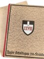 "Unser Arbeitsgau 28 Franken" datiert 1935 454 Seiten, Guter Zustand mit Schuber