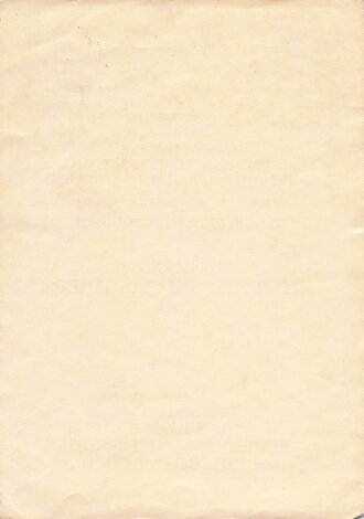 Verleihungsurkunde zum Kriegsverdienstkreuz 2. Klasse...