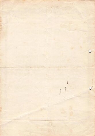 Anerkennungsurkunde eines Unteroffizier im...