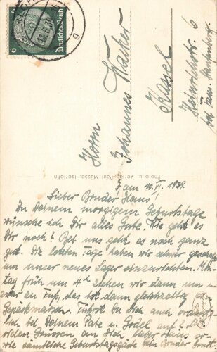 Ansichtskarte "Denkstein Flak-Reg. 24"