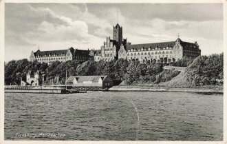 Ansichtskarte "Flensburg Marineschule"