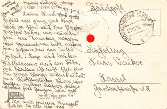 Ansichtskarte "Unsere Luftwaffe"