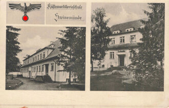 Ansichtskarte "Küstenartillerieschule...