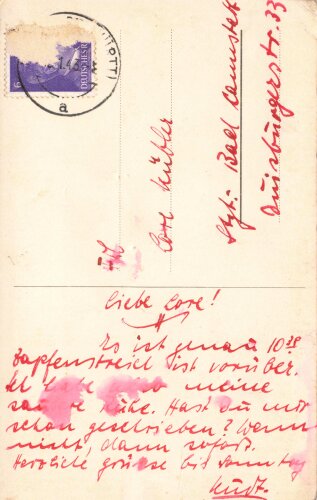 Ansichtskarte "Schwäbisches Hitlerjugendlager...
