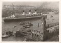 Ansichtskarte "Hamburg, Ausreise der Cap Arcona"