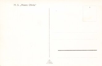 Ansichtskarte "M.S. Monte Olivia"