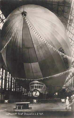 Ansichtskarte "Luftschiff Graf Zeppelin LZ 127"