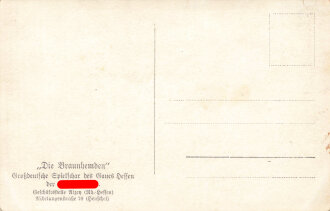 Ansichtskarte "Die Braunhemden Großdeutsche...