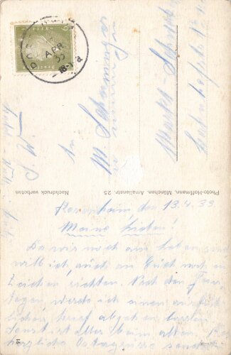 Ansichtskarte "Hauptmann Göring"