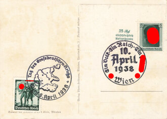 Ansichtskarte "13.März 1938 ein Volk ein Reich...