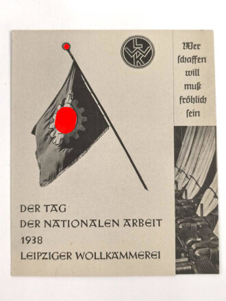 DAF, Festfolge zur Feier des Tages der nationalen Arbeit...
