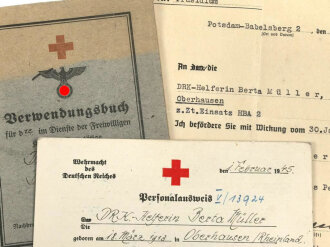 Deutsches Rotes Kreuz, Verwendungsbuch Personalausweis...