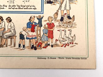 Reichsarbeitsdienst der weiblichen Jugend , Kalender "Das Maidenjahr 1944", unter DIN A4