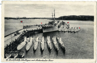 Ansichtskarte "U-Bootflotte Weddingen "