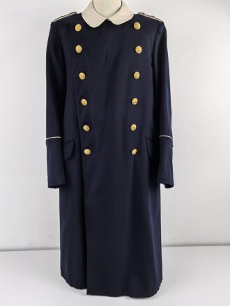 Kaiserliche Marine, Gehrock für den Leutnant Engholm im 1. Seebataillon. Schneideretikett von 1906, guter Gesamtzustand