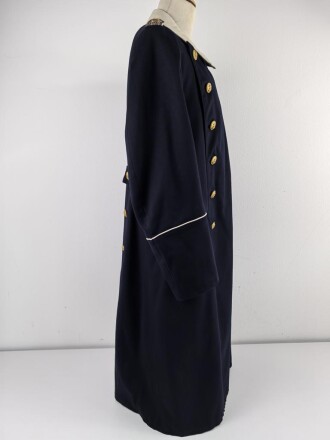 Kaiserliche Marine, Gehrock für den Leutnant Engholm im 1. Seebataillon. Schneideretikett von 1906, guter Gesamtzustand