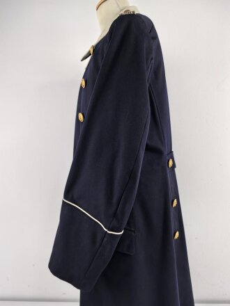 Kaiserliche Marine, Gehrock für den Leutnant Engholm im 1. Seebataillon. Schneideretikett von 1906, guter Gesamtzustand