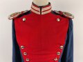Württemberg,  Ulanka eines Gefreiten im Ulanen Regiment König Karl Nr. 19. Eigentumstück  mit Paraderabatte. Diverse Beschädigungen