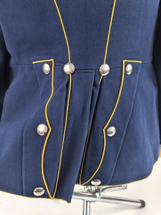 Württemberg,  Ulanka eines Angehörigen im Ulanen Regiment "König Wilhelm I" Nr 20. Stärker getragenes Kammerstück